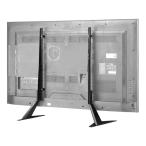 Suptek ユニバーサル LCD 液晶テレビスタンド 汎用 テレビテーブルトップスタンド テレビ台座 22-65インチ対応 耐荷重50kg