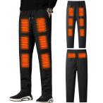 電熱パンツ メンズ 発熱パンツ 加熱パンツ 暖パン ヒーターパンツ 電熱ズボン 冬防寒ズボン 厚手パンツ 暖ズボン 極暖パンツ 厚手 暖かいパンツ おしゃれ 裏ボア