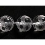 【天然石卸】2013年干支　蛇彫り水晶　素彫り　12ｍｍ 粒売り