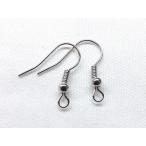  серьги крюк детали rhodium 10 комплект ввод p-0133