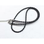  три плетеный кожа колье ( кожзаменитель ) 45cm черный 