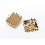 ヘアゴム・ヘアアクセサリー用 台座　枠　パーツ　1個入り　pg-0576