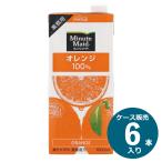 コカ・コーラ ミニッツメイド オレンジ 100% 業務用 紙パック 1ケース 1L×6本入り　賞味期限2026.7.17