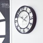 壁掛け時計 おしゃれ 時計 壁掛け 北欧 掛け時計 ジゼル Gisel CL-4960 モダン ゴシック モノトーン 新生活
