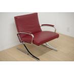  редкий прекрасный товар WALTER KNOLL Walter noru Berlin стул 1P диван personal дизайнерский мой n Hal to* phone * гель can натуральная кожа красный B