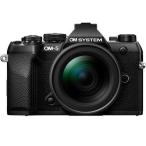 「訳あり品-外装箱傷あり」新品 ミラーレス一眼カメラ OM SYSTEM OM-5 Mark II 12-45mm F4.0 PRO レンズキット [ブラック]