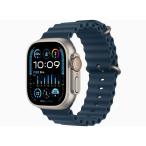 ショッピングapple watch 「訳あり品-外装箱傷あり」新品 Apple Watch Ultra 2 GPS+Cellularモデル 49mm MREG3J/A [ブルーオーシャンバンド]