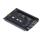 M.2 SSD изменение монтажный прибор -M.2 (NGFF)SSD-9.5mm толщина 2.5 дюймовый SATA M ключ конверсионный адаптор 
