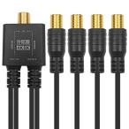  сигнал lik антенна 4 дистрибьютор 4K8K радиовещание (3224MHz)/BS/CS/ цифровое радиовещание /CATV соответствует первоклассный кабель в одном корпусе 10cm черный F type контактный 