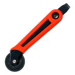 ダイオ化成　網戸用網押えローラープロ用　赤　交換用細溝ローラー付