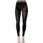 [グンゼ] 着圧レギンス RIZAPライザップ 夏用 接触冷感 はいて歩いてカロリー消費アップ 10分丈 レディース ブラック(夏用) L-LL