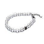 fai тонн (phiten) браслет кристалл комбинированный breath (5mm*7mm шар ) 17cm(+3cm регулировщик есть )