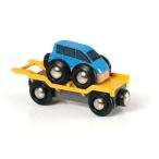 BRIO (ブリオ) カートランスポーター 33577 対象年齢 3歳~ 【おもちゃ 玩具 木製おもちゃ 機関車 車両 プレゼント（誕生日/クリ