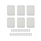 アイワ金属 「そのこで傘立てを作るパーツ」 すのこで傘立て ホワイト 1組(6枚)入 AP-3009W