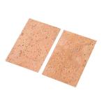 2pcs/セット サックスコルク 厚さ2mm 汎用性 アルト/ソプラノ/テナーサックス サックス ネック コルク シート 管楽器アクセサリー