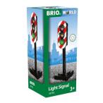BRIO (ブリオ) ライトシグナル 33743 対象年齢 3歳~ 【おもちゃ 玩具 木製おもちゃ 木製レール 情景パーツ プレゼント（誕生日/