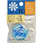 TOHO テグス 太さ約0.17mm×約25m巻 1号 スキ 6-11-0