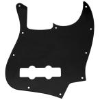 Musiclily 10 穴 JBジャズベースピックガードFender USA/Mexico製Standard Jazz Bass用、3Pミント