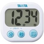TANITA デジタルタイマー でか見え ホワイト TD-384-WH