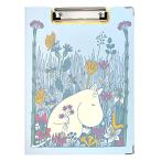  цент дамский (St.Lady's) Moomin зажим буфер обмена плюс белый имеется flower picking голубой st zm