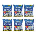 ショッピング猫砂 アイリスオーヤマ トイレに流せる 紙の猫砂 7Lx6袋 (まとめ買い)