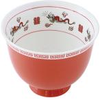 アルタ Artha おまち堂 ラーメシバチ 龍 (りゅう) 本格的な町中華 390g 食洗器対応 電子レンジ対応 磁器 赤 AR0604214