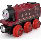  Mattel (MATTEL) паровозик Томас из дерева направляющие серии (Thomas) low ji-2 лет ~ HBJ92 красный 