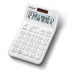  Casio стильный калькулятор белый Just модель 12 колонка JF-S200-WE-N
