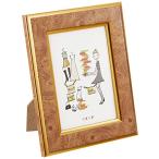  десять тысяч длина VANJOH фоторамка Classic рама L [ L штамп ×1 ] Camel 453974