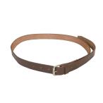  Roo любитель человек . армия 80's кожаный ремень W64~96cm б/у возможно / изображение на данный момент товар 