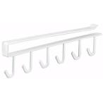 山崎実業(Yamazaki) 戸棚下 キッチンツール フック ホワイト 約W1.5×D26×H6.5cm タワー tower 収納 7117