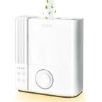 WELOV 加湿器 大容量4.5L 28畳対応【知能恒湿・上から給水】掃除が簡単 加湿量最大330ml/h 60時間連続稼働 22db静音 調節可能なナイトライト