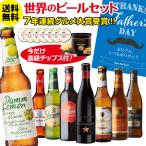 (予約) 2024年5月下旬以降発送予定 父の日 送料無料 ビール ギフト おしゃれ 父の日 おつまみ付き世界のビール8本セット RSL