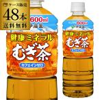 ショッピングお茶 ペットボトル 伊藤園 むぎ茶 600ml 24本×2ケース 48本 送料無料 麦茶 PET 健康 ミネラル ペットボトル カフェインゼロ  RSL 2個口でお届けします