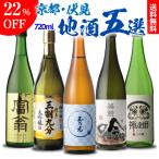 日本酒 京都 伏見 地酒 720ml×5本 飲み比べセット 純米大吟醸 純米吟醸 大吟醸 純米 北川本家 京姫酒造 玉乃光酒造 宝酒造 齊藤酒造 長S