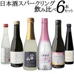 送料無料 バイヤー厳選 日本酒 スパークリング 6本 飲み比べ 八海山 人気一 柏露花火 嘉美心 上善如水 バレンタイン  RSL