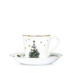 クリスマスカップ&ソーサー　Winter Stars ウィンタースターズ　　Jette Frölich イェッテ・フローリッヒ　北欧食器