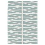 100×70cm プラスチックラグ　Helmi Turquoise　Brita Sweden　ブリタスウェーデン　　北欧