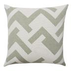 クッションカバー50×50cm　Florens Sage　コットン　Brita Sweden ブリタスウェーデン