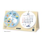 ムーミン卓上カレンダー 2025年 コースター MOOMIN ネコポス配送可