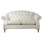 受注生産 JenniferTaylor ソファー Haruno ジェニファーテイラー アンティーク 姫系 ロココ ダマスク ソファ 2人掛け グレー