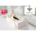 JenniferTaylor ティッシュボックス ジェニファーテイラー Haruno リボン アンティーク ダマスク ロココ 姫系 ティッシュケース ピンク 可愛い