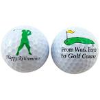 特別価格Westmon Works Retirement ゴルフボール 面白いギャグギフト ゴルファーギフトパック 2個セット好評販売中