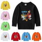 ショッピングパウパトロール パウパトロール Paw Patrol 子供服 女の子 男の子 長袖Tシャツ 綿 ロンT ス キッズ ベビー 90 100 110 120 130 140 150 保育園