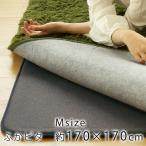スミノエ 下敷き専用ラグ ふかぴた 170×170cm 約2畳用 フカピタ ラグマット カーペット 長方形 特許 防音性 遮音性 保温 滑り止め 床暖房 ホットカーペット対応