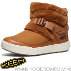 ショッピングkeen KEEN HOODROMEO MINI KEEN MAPLE/BIRCH 1027847 キーン ウィメンズ フッドロメオ ミニ ブーツ メープル バーチ レディース スニーカー ミッドカット