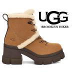 UGG WOMENS BROOKLYN HIKER 1163950 アグ ウィメンズ ブルックリン ハイカー 防水スエード 厚底 ヒール ブーツ シープスキン