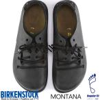 BIRKENSTOCK MONTANA (REGULAR FIT) BLACK 199261 ビルケンシュトック モンタナ レギュラーフィット ブラック オイルドレザー シューズ ヌバック