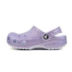 crocs CLASSIC GLITTER CLOG KIDS FROSTED GLITTER 206993-4pc クロックス クラシック クロッグ グリッター キッズ フロステッドグリッター 子供靴 サンダル