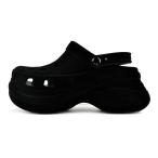 ショッピングCROCS crocs BAE VELVET CLOG BLACK 211919-001 クロックス ベイ ベルベット クロッグ ブラック
